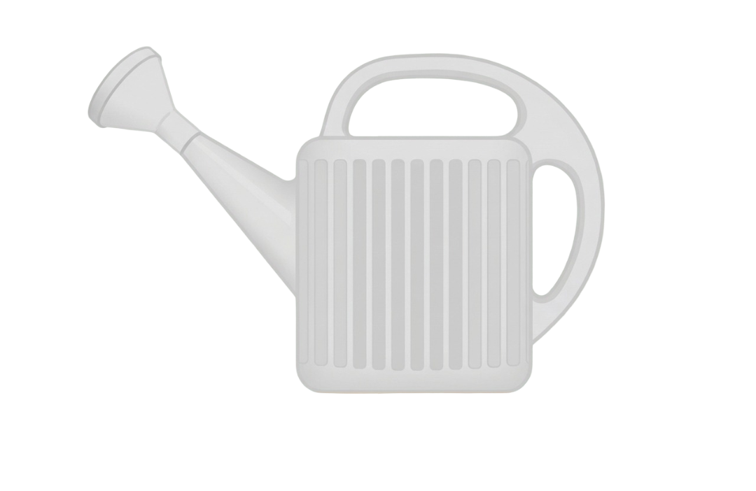 Grey Watering Can